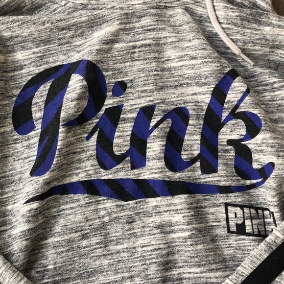 Victoria Secret Pink cow neck sweatshirt Size L - Picture 3 of 3